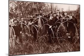 Meeting of Cyclists, c.1900-American Photographer-Mounted Photographic Print