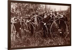 Meeting of Cyclists, c.1900-American Photographer-Framed Photographic Print