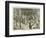 Meeting of Emin Pasha and Mr Stanley-null-Framed Giclee Print