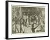 Meeting of Emin Pasha and Mr Stanley-null-Framed Giclee Print