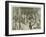 Meeting of Emin Pasha and Mr Stanley-null-Framed Giclee Print