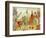 Meeting of Hernando Cortes and Montezuma-Diego Duran-Framed Giclee Print