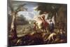 Meeting of Isaac and Rebecca, Ca 1640-Giovanni Benedetto Castiglione-Mounted Giclee Print