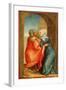 Meeting of Joachim and Anne (Oil on Panel)-Hans Suess Kulmbach-Framed Giclee Print