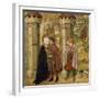 Meeting of Joachim and Anne Outside Golden Gate at Jerusalem-Jaume Huguet-Framed Giclee Print