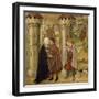 Meeting of Joachim and Anne Outside Golden Gate at Jerusalem-Jaume Huguet-Framed Giclee Print