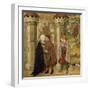 Meeting of Joachim and Anne Outside Golden Gate at Jerusalem-Jaume Huguet-Framed Giclee Print