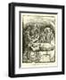 Meeting of John Beck and Kayarnak-null-Framed Giclee Print