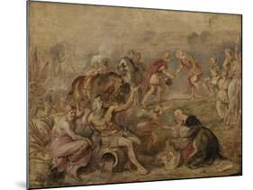 Meeting of King Ferdinand of Hungary and Cardinal-Infante Ferdinand of Spain at Nördlingen, 1635-Peter Paul Rubens-Mounted Giclee Print