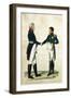 Meeting of Napoleon and Alexander I, 1808-null-Framed Giclee Print