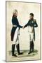 Meeting of Napoleon and Alexander I, 1808-null-Mounted Giclee Print