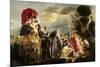 Meeting of Odysseus and Nausicaa-Jacob Jordaens-Mounted Premium Giclee Print