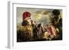 Meeting of Odysseus and Nausicaa-Jacob Jordaens-Framed Art Print