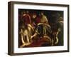 Meeting of Pope Leo X & King Francis I of France in Palazzo Pubblico at Bologna, 11 December 1515-Giovanni Bilivert-Framed Giclee Print