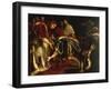 Meeting of Pope Leo X & King Francis I of France in Palazzo Pubblico at Bologna, 11 December 1515-Giovanni Bilivert-Framed Giclee Print