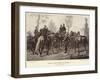 Meeting of Prince Bismarck and Napoleon III-Wilhelm Camphausen-Framed Giclee Print