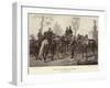 Meeting of Prince Bismarck and Napoleon III-Wilhelm Camphausen-Framed Giclee Print