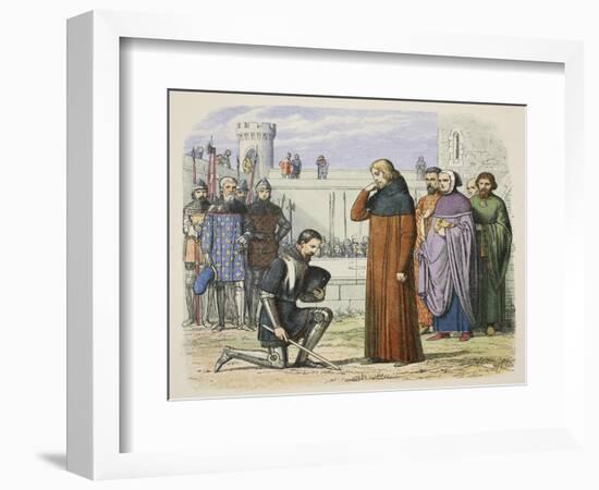 Meeting of Richard II and Henry Bolingbroke at Which Henry Demands the Throne-James William Edmund Doyle-Framed Giclee Print