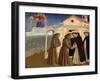 Meeting of Saint Francis and Saint Dominic (Scenes from the Life of Saint Francis of Assisi), C.142-Fra (c 1387-1455) Angelico-Framed Giclee Print