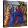 Meeting of Saints Joachim and Anne at the Golden Gate, 1497-Filippino Lippi-Stretched Canvas