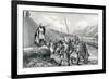 Meeting of Saxon Chiefs-G.F. Scott Elliot-Framed Premium Giclee Print