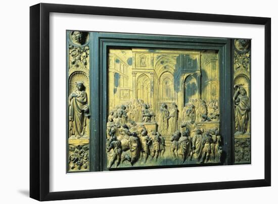 Meeting of Solomon and Queen of Sheba-null-Framed Giclee Print