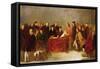 Meeting of the Academy Or, Natural History Examination in Venice (Oil on Canvas)-Italian School-Framed Stretched Canvas