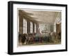 Meeting of the Agricultural Society, London, 1808-1810-Thomas Rowlandson-Framed Giclee Print