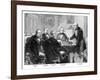 Meeting of the Arbitrators on the 'Alabama' Claims at Geneva, 1871 (Late 19th Centur)-null-Framed Giclee Print