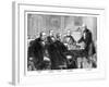 Meeting of the Arbitrators on the 'Alabama' Claims at Geneva, 1871 (Late 19th Centur)-null-Framed Giclee Print