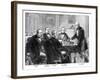 Meeting of the Arbitrators on the 'Alabama' Claims at Geneva, 1871 (Late 19th Centur)-null-Framed Giclee Print