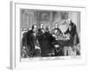 Meeting of the Arbitrators on the Alabama Claims, Geneva, Switzerland, C1865-C1870-null-Framed Giclee Print