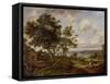 Meeting of the Avon and the Severn, 1826-Patrick Nasmyth-Framed Stretched Canvas