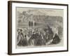 Meeting of the Belgian National Rifle Association at Brussels, the Targets-null-Framed Giclee Print