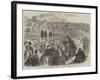 Meeting of the Belgian National Rifle Association at Brussels, the Targets-null-Framed Giclee Print