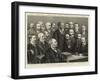 Meeting of the Bimetallic League at Manchester-null-Framed Giclee Print