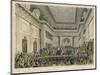 Meeting of the British and Foreign Bible Society in Freemasons Hall-C. Clark-Mounted Art Print