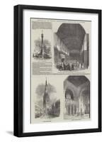 Meeting of the British Archaeological Association, at Newark-null-Framed Giclee Print