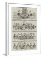 Meeting of the British Association at Southampton-null-Framed Giclee Print