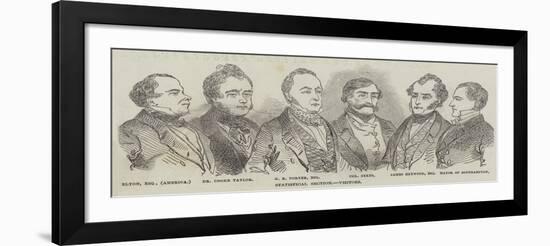 Meeting of the British Association, at Southampton-null-Framed Giclee Print