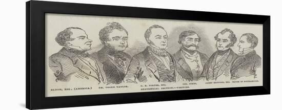 Meeting of the British Association, at Southampton-null-Framed Giclee Print