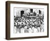 Meeting of the Campesinos: at the Table Xavier Guerrero and Julio Antonio Mella, Jalapa, Mexico,…-Tina Modotti-Framed Photographic Print