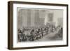 Meeting of the Central Relief Committee in the Mayor's Parlour at the Manchester Townhall-null-Framed Giclee Print