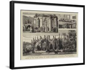 Meeting of the Church Congress at Swansea, Ecclesiological Architecture in the Neighbourhood-Henry William Brewer-Framed Giclee Print