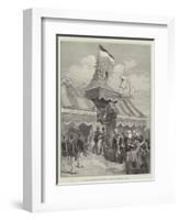 Meeting of the Emperors of Germany and Austria at Rohnstock, in Silesia-Thomas Walter Wilson-Framed Giclee Print