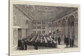 Meeting of the First Ottoman Parliament, Constantinople, March 1877-null-Stretched Canvas