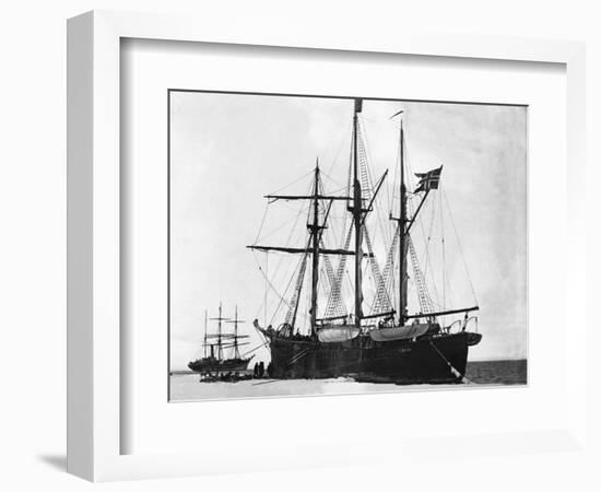 Meeting of the Fram and the Terra Nova-null-Framed Photographic Print