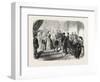 Meeting of the French and Spanish Royal Families in the Hotel De Ville, St. Sebastian, 1865-null-Framed Giclee Print