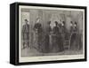 Meeting of the German Empress and Queen Victoria at Charlottenburg-null-Framed Stretched Canvas