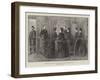 Meeting of the German Empress and Queen Victoria at Charlottenburg-null-Framed Giclee Print